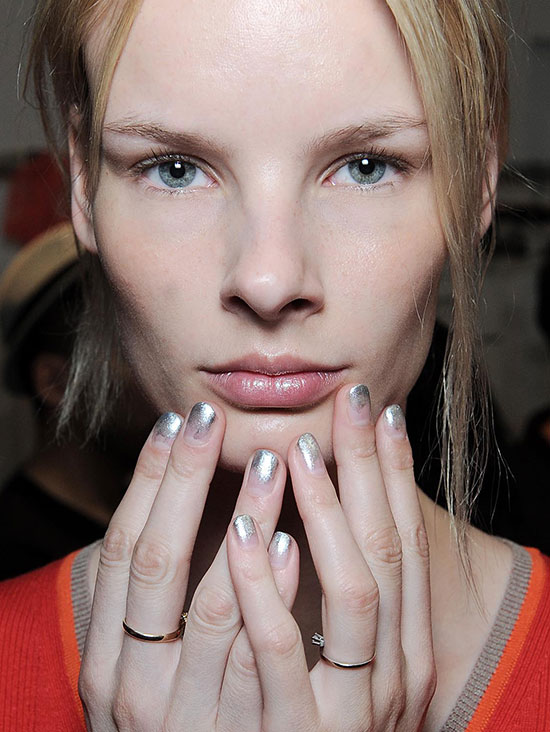 Creatures Of The Wind Spring/Summer 2015 makeup and nails