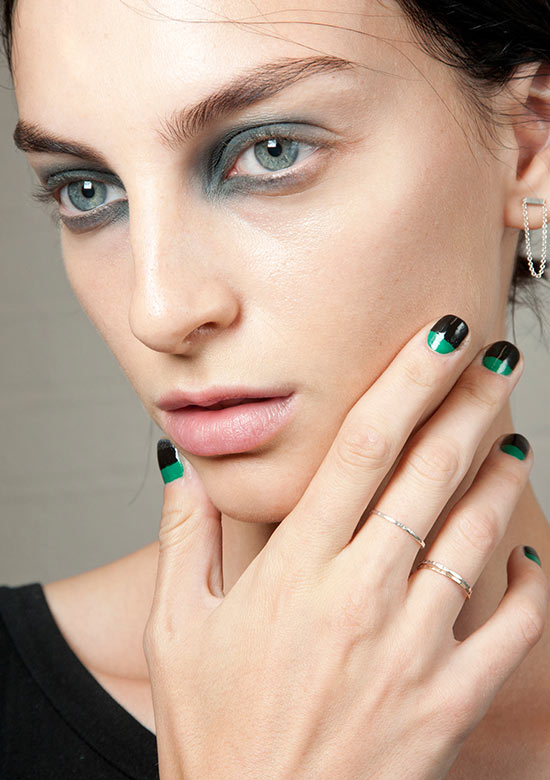 Giles Spring/Summer 2015 runway beauty