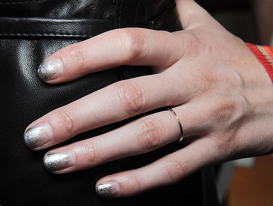 Ombre nails at Creatures Of the Wind Spring/Summer 2015