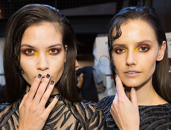 Christian Siriano A/W 2015 runway beauty