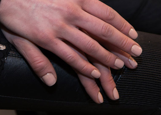 Nude nails by JINSoon at Rag & Bone A/W 2015