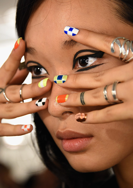 Libertine Spring/Summer 2016 Makeup and Nail look