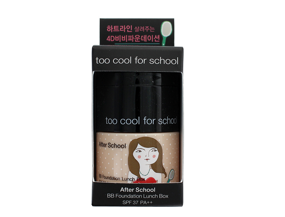 Too Cool For School After School BB Foundation Lunch Box in No. 2 (#23) Watery Skin