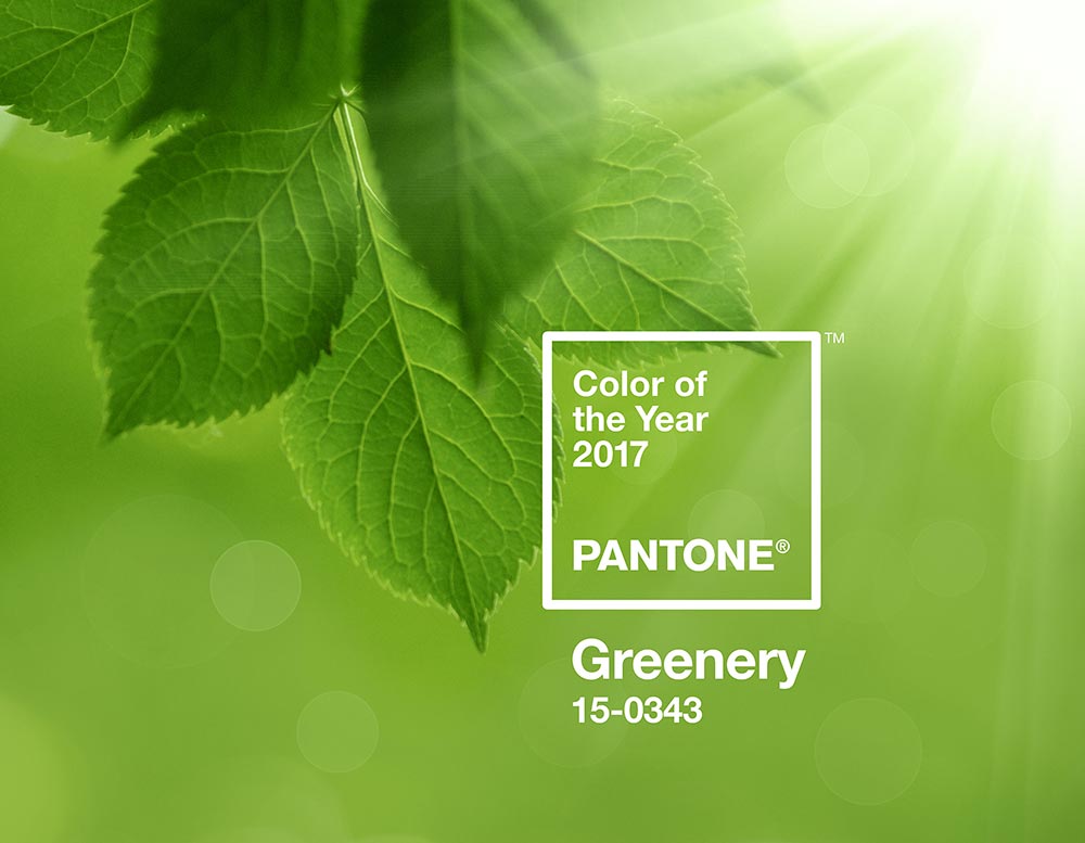 Pantone 2017 Color Of The Year Greenery