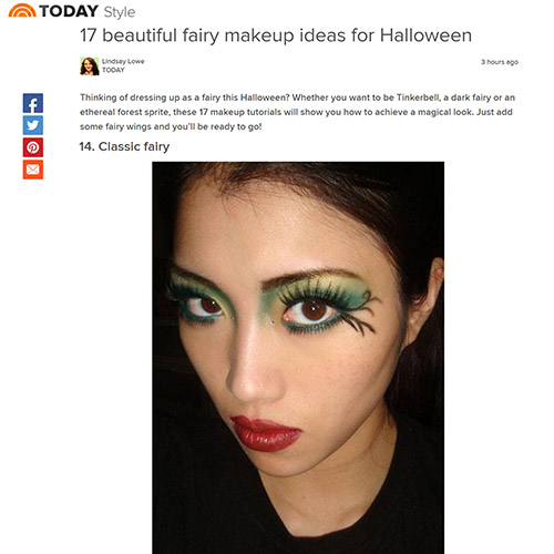 sprite fairy makeup