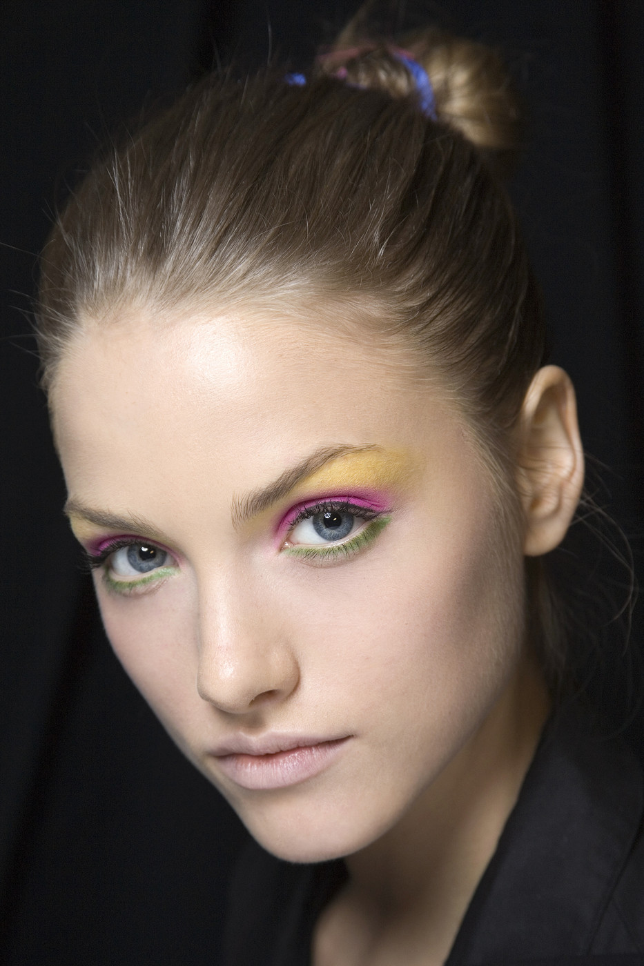 Runway Beauty: Vibrant Eyes at Tibi Spring 2010 – Makeup For Life