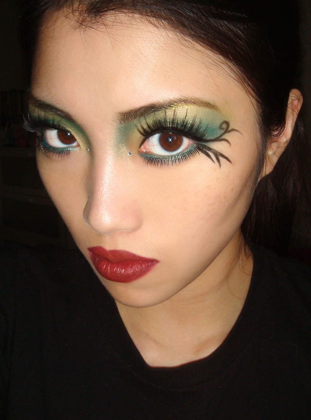 Fotd Green Fairy Makeup For