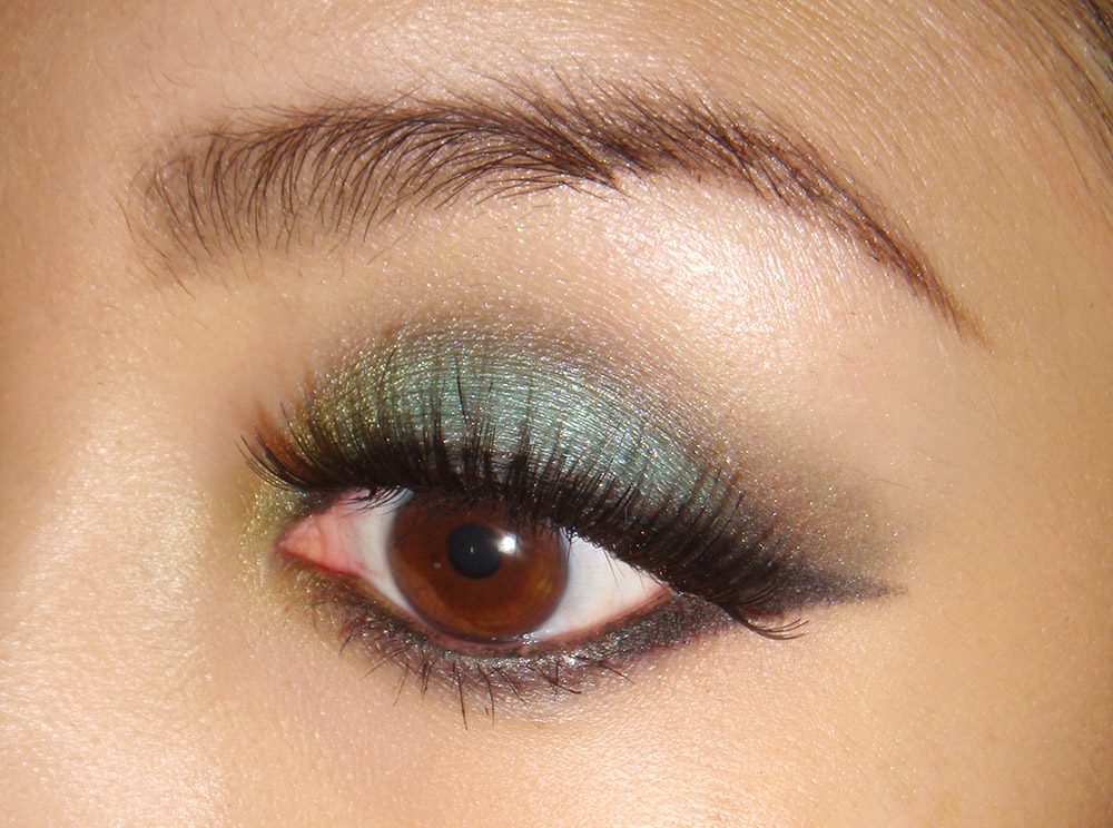 Makeup Tutorial Turquoise Smoky Eye