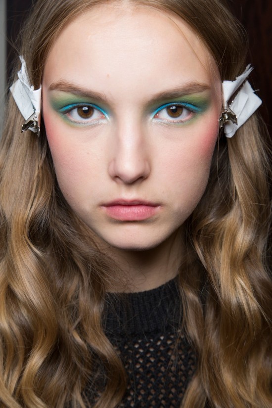 Runway Beauty: 70s Tropical Eyes at Alexis Mabille S/S 2016 – Makeup ...